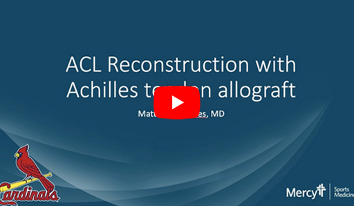 Anterior Cruciate Ligament Reconstruction img
